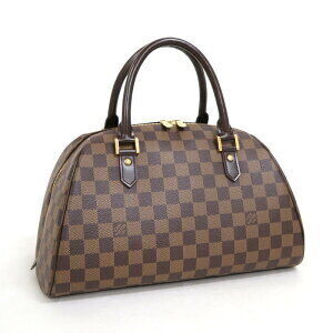 Louis Vuitton Rivera Damier Ebene Shoulder Bag Brown
